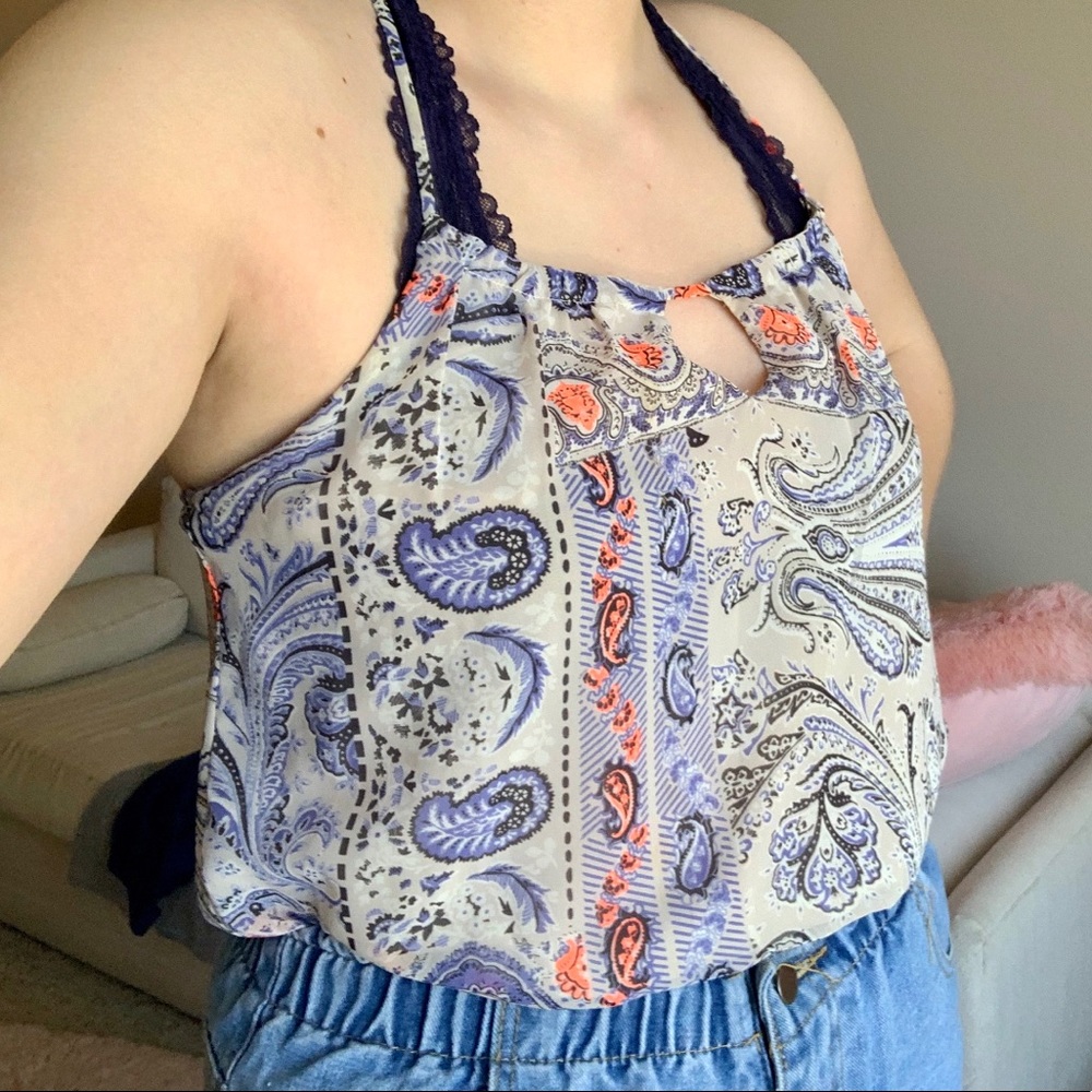 Vibrant & Flowy Summer-y Top!